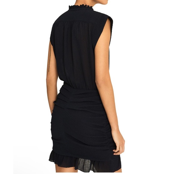 Ba&Sh Isa Dress Dark Navy, Size 1(small) NWT - Picture 5 of 11